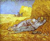 Noon Rest After Millet by Vincent van Gogh